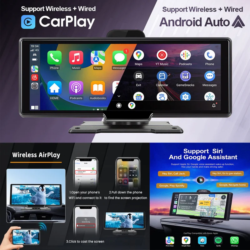 Wireless Car Dashboard Screen