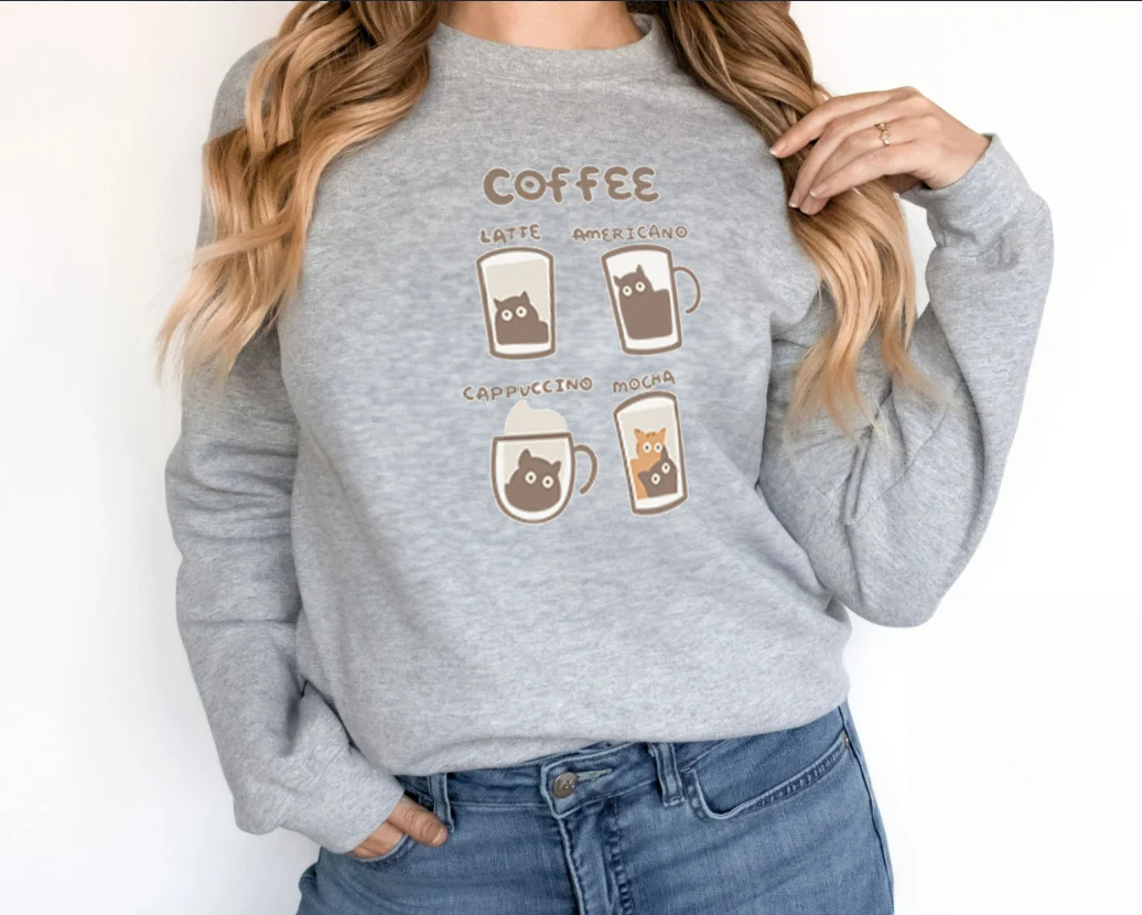 Women's Cozy Solid Color Long Sleeve Sweatshirt