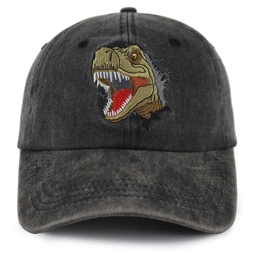 Women's Funny Dinosaur Baseball Cap Set