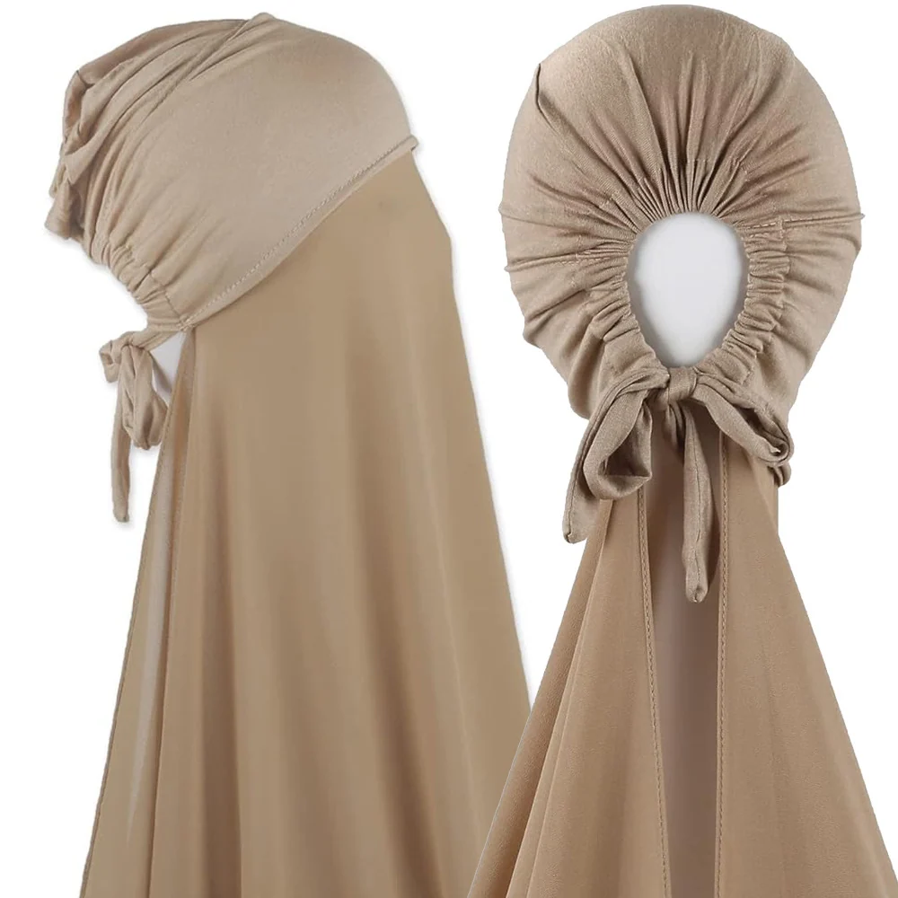 Women's Hooded Base Layer Hat with Adjustable Drawstring