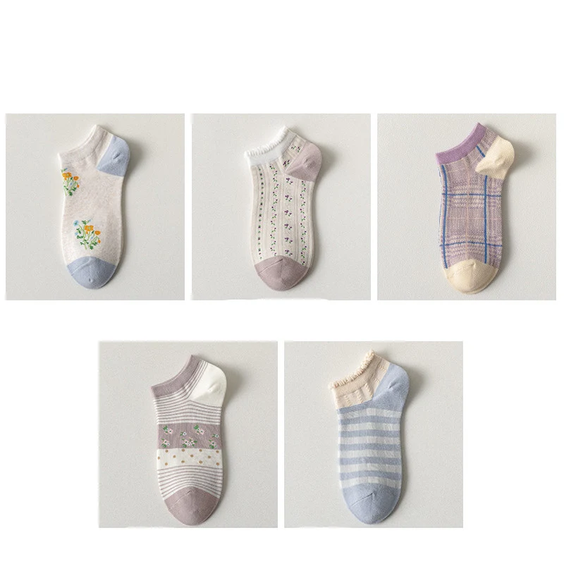 Women's Spring Summer Short Socks - Moisture Wicking