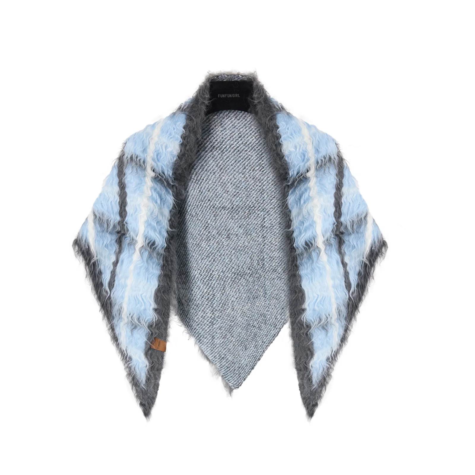 Women's Triangular Shawl Scarf for Cold Weather